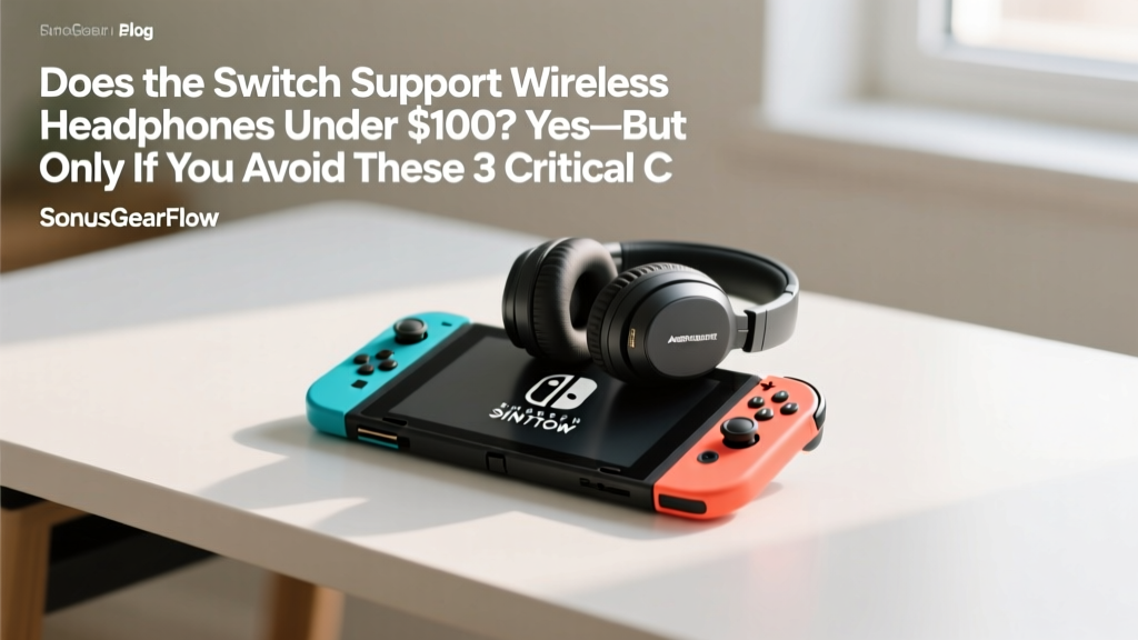 Switch Wireless Headphones Under $100: Verified Picks (2026)
