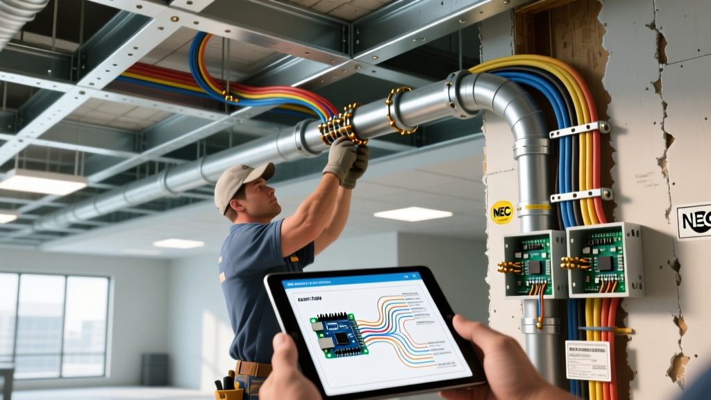 How Do You Run Electrical Wiring in Commercial Buildings?