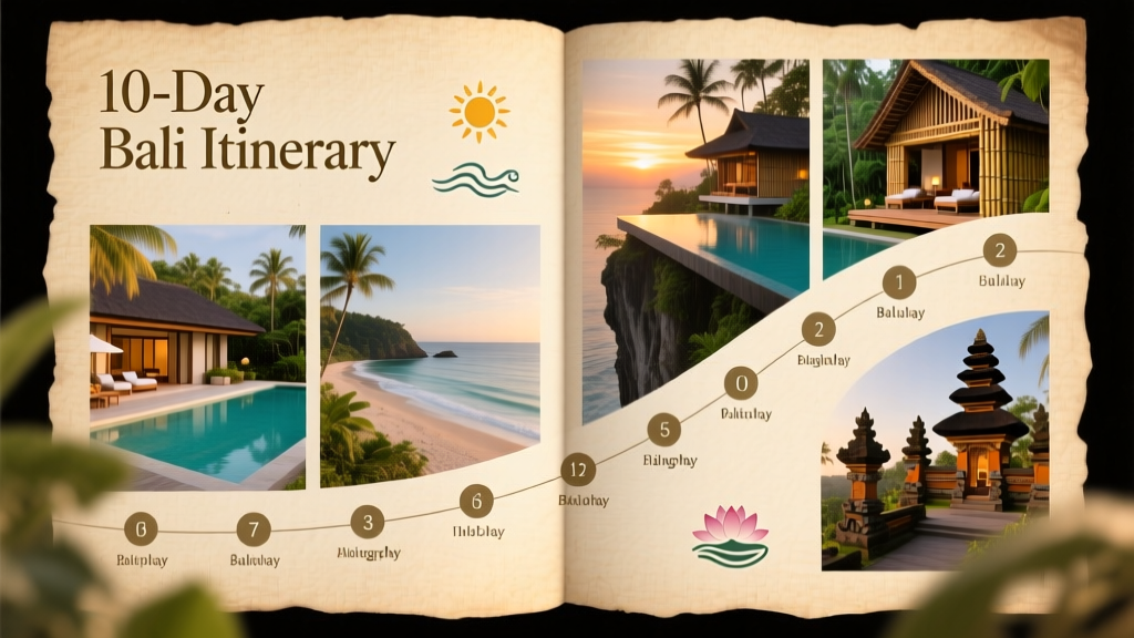 10-Day Bali Itinerary: Balanced Exploration from Ubud Culture to Nusa Penida Cliffs