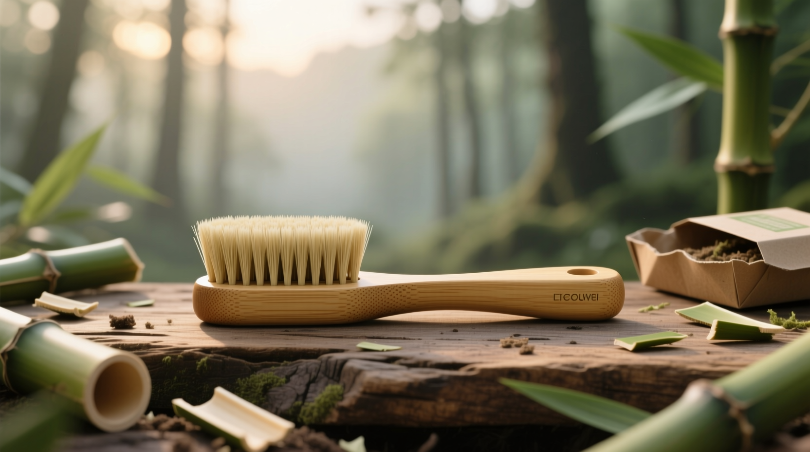 bamboo brushes vs biodegradable scrub pads