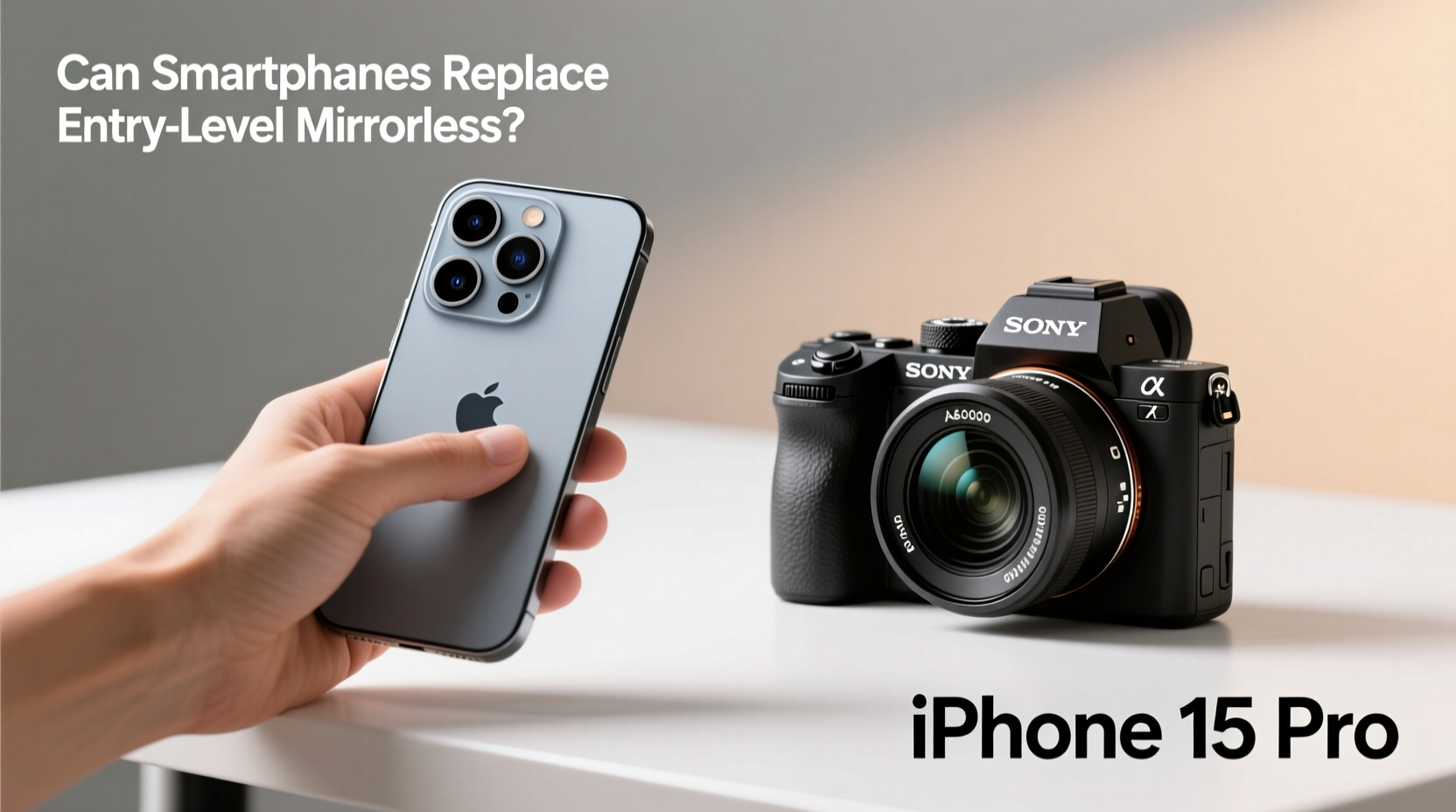iphone 15 pro camera vs sony a6000 can smartphones really replace entry level mirrorless