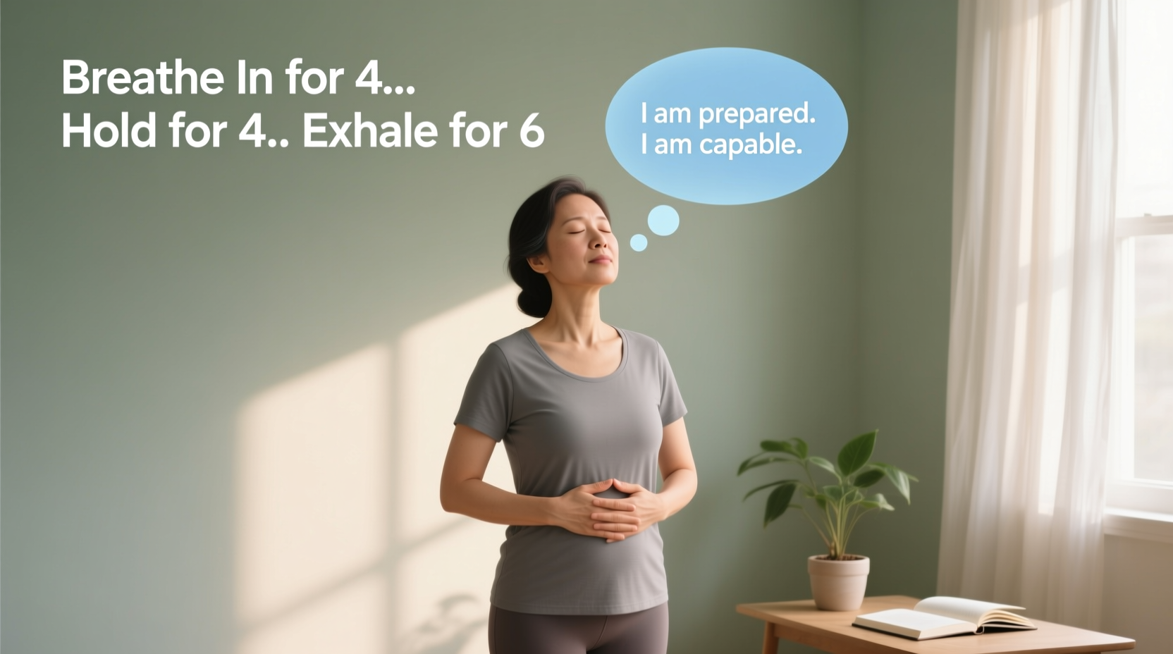 how to calm anxiety before public speaking with breathing and mindset tricks