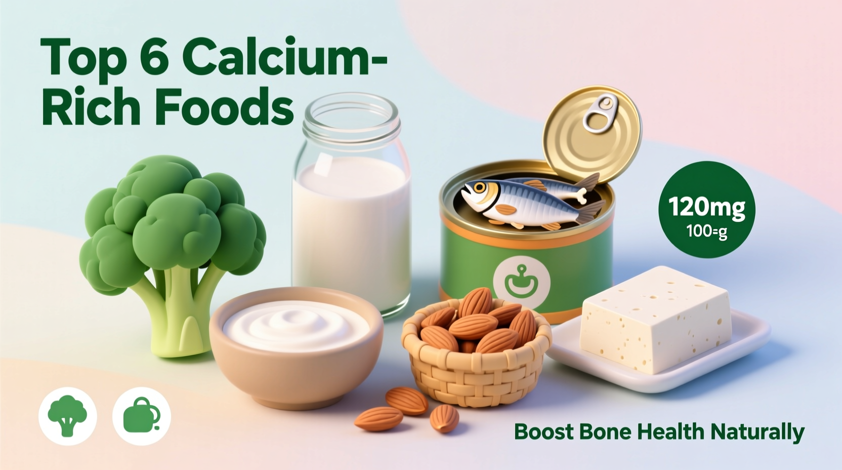 Top Calcium-Rich Foods for Strong Bones and Health