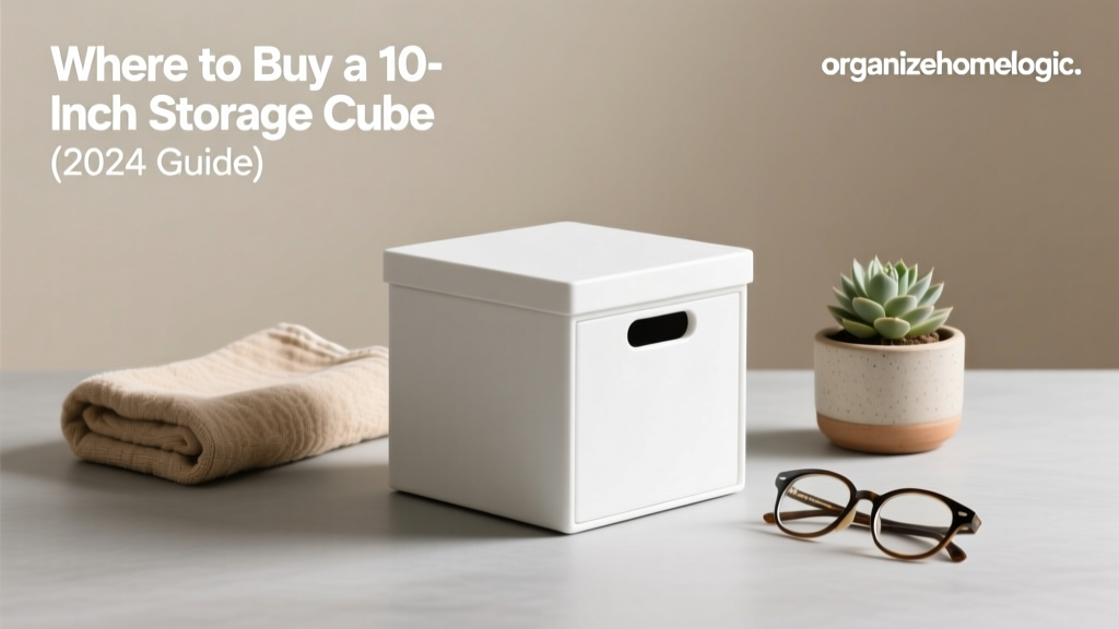 Where to Buy a 10 Inch Storage Cube (2024 Guide)