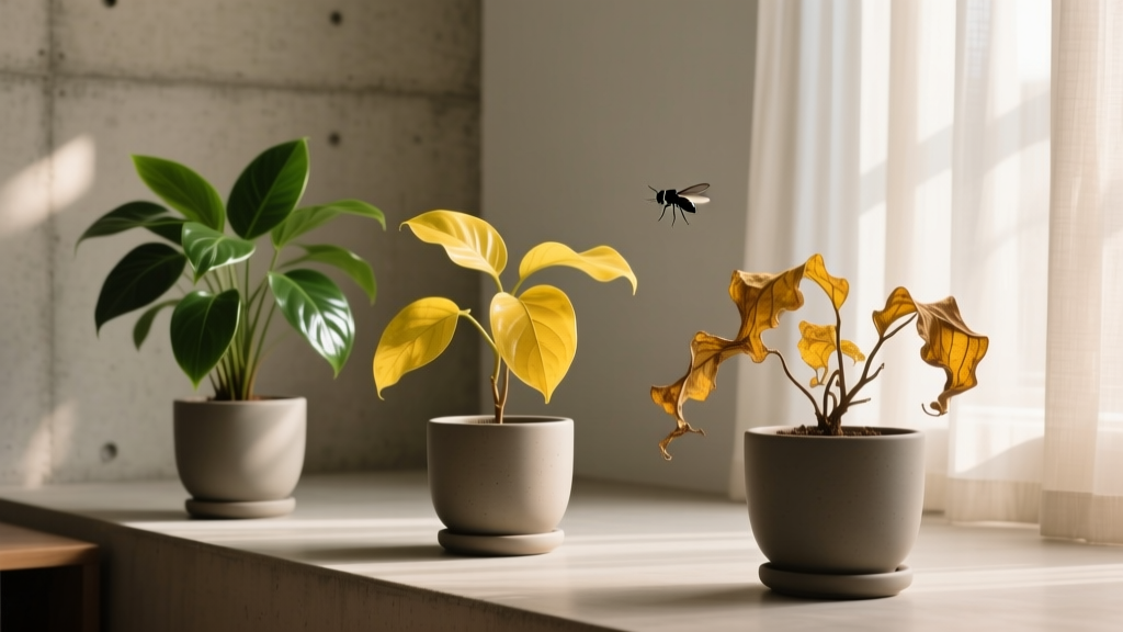 Indoor Plants That Repel Flies—Not Yellow Leaves
