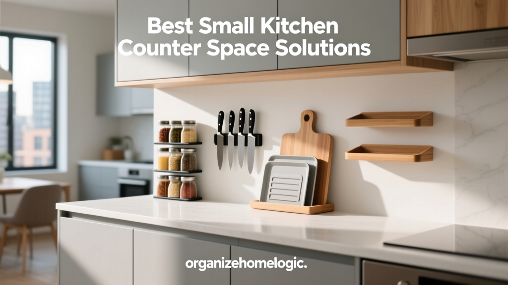 Best Small Kitchen Counter Space Solutions