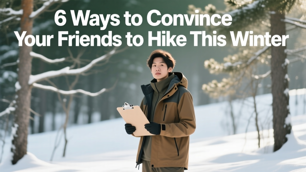 6 Ways To Convince Your Friends To Hike With You This Winter