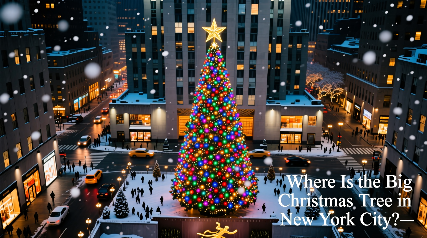 where is the big christmas tree in new york city