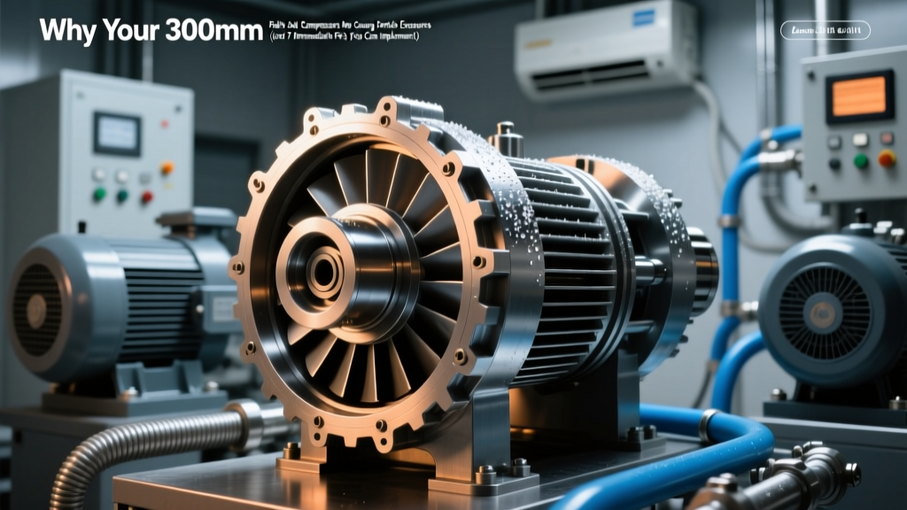Fix Axial Compressor Particle Excursions in 300mm Fabs