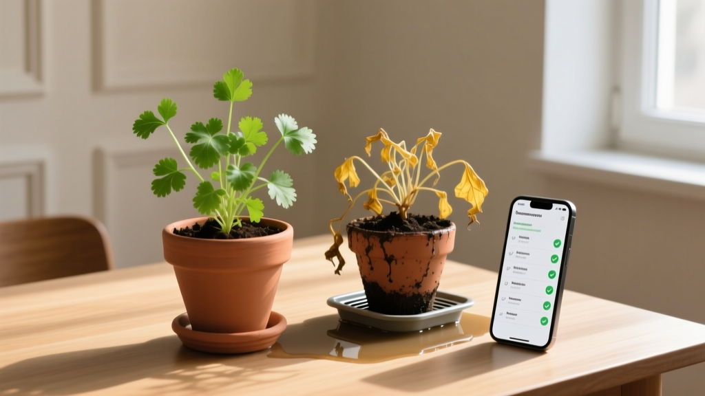 Indoor Cilantro Yellow Leaves: Fix in 72 Hours