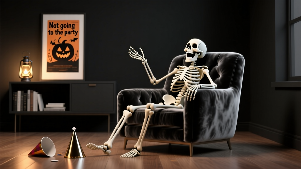 Halloween Party Fixes Inspired by Skeleton Riddle