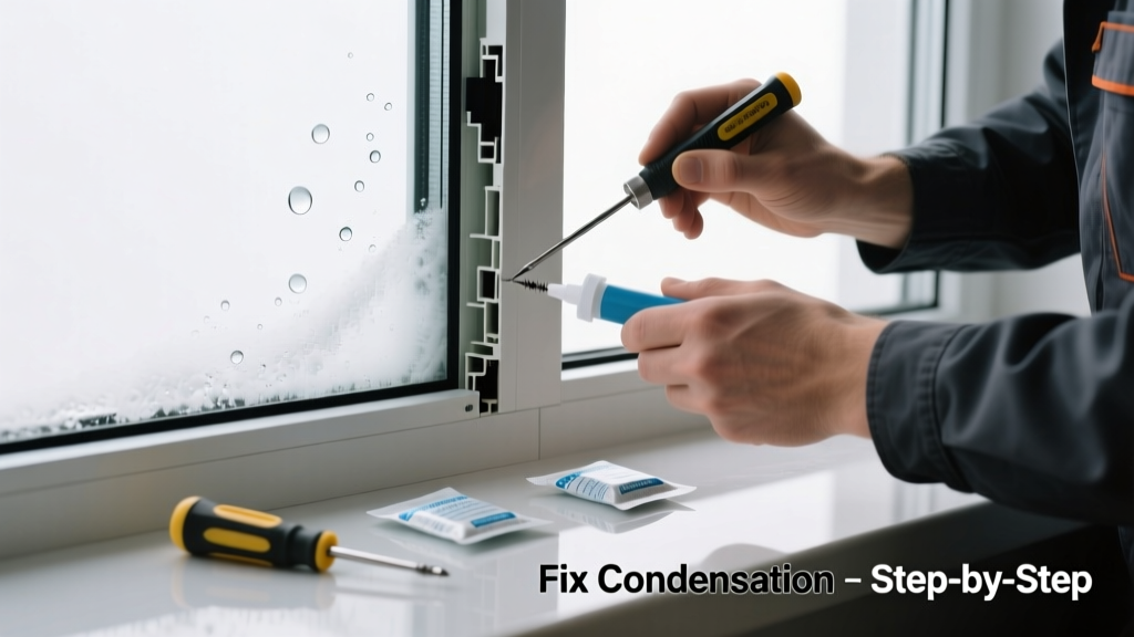 Fix Noisy Window Condensation Inside Glass Panes