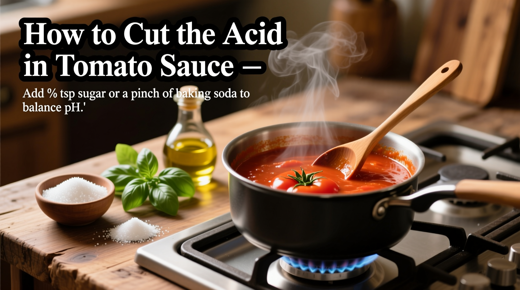 How to Cut Acid in Tomato Sauce: 4 Proven Methods