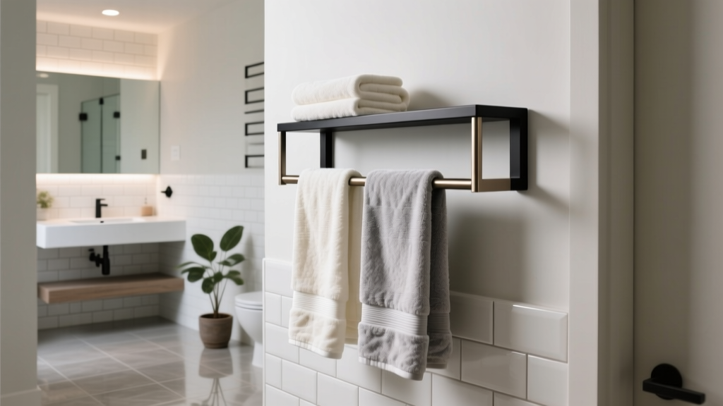 Best Towel Rack Ideas for Small Bathrooms