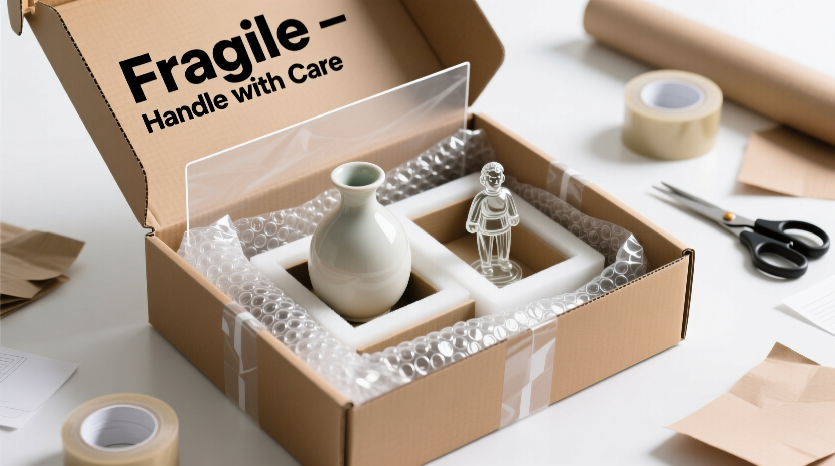 best ways to gift wrap fragile items without them breaking in transit