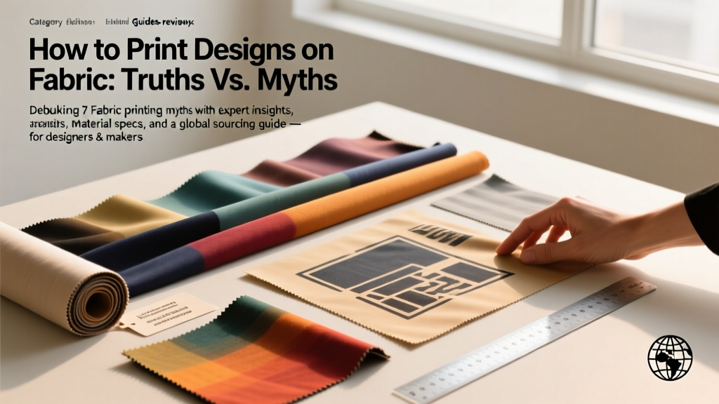 How to Print Designs on Fabric: Truths vs. Myths