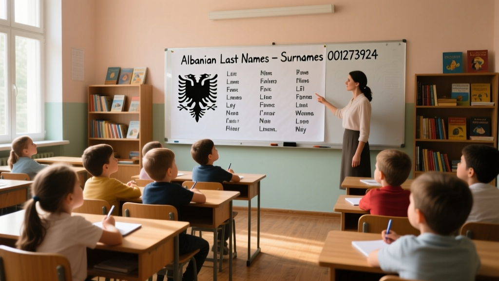 Albanian Last Names: Origins, Structure, and Cultural Significance in Contemporary Education
