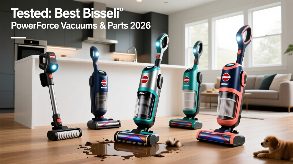 Tested: Best Bissell PowerForce Vacuums & Parts 2026