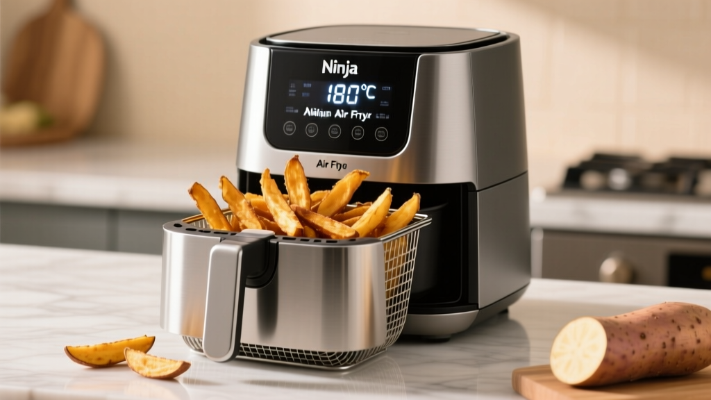 Crispy Yam Fries in Ninja Air Fryer (Every Time)