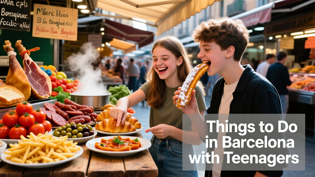 Things To Do In Barcelona With Teenagers: A Realistic, Energy-Fueled Itinerary