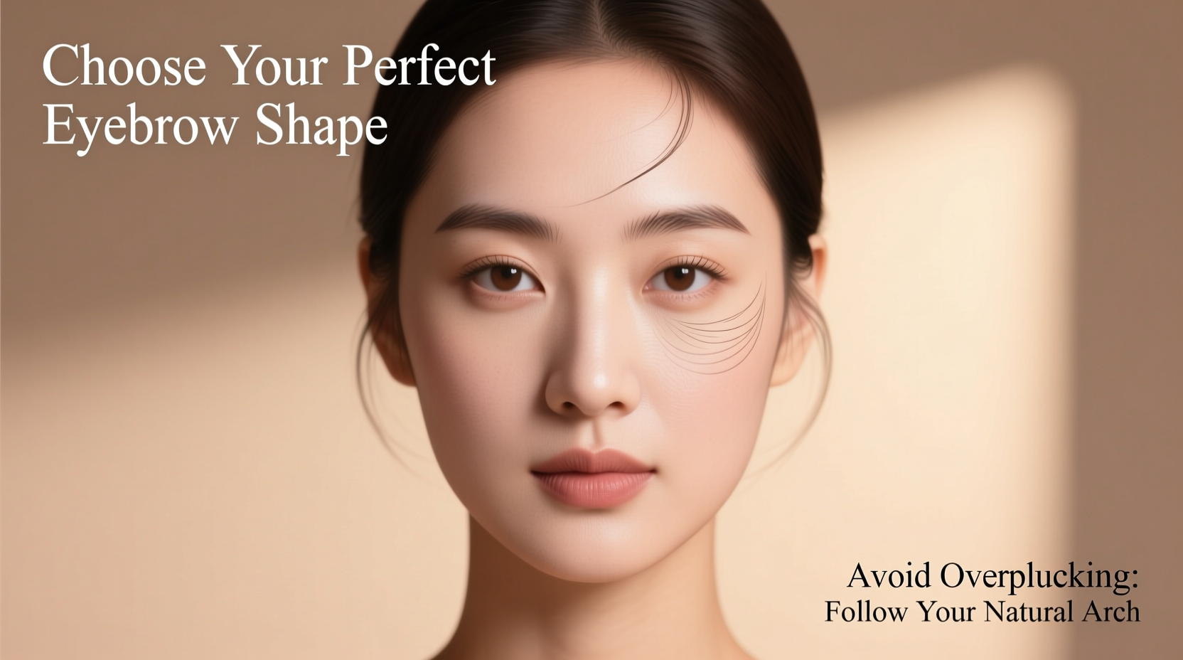 how to choose the right eyebrow shape for your face without overplucking