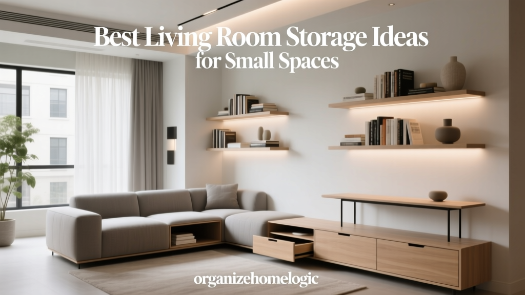 Best Living Room Storage Ideas for Small Spaces