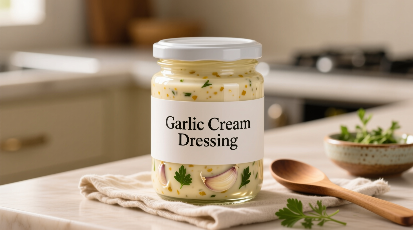 Perfect Creamy Garlic Salad Dressing Recipe in 10 Minutes