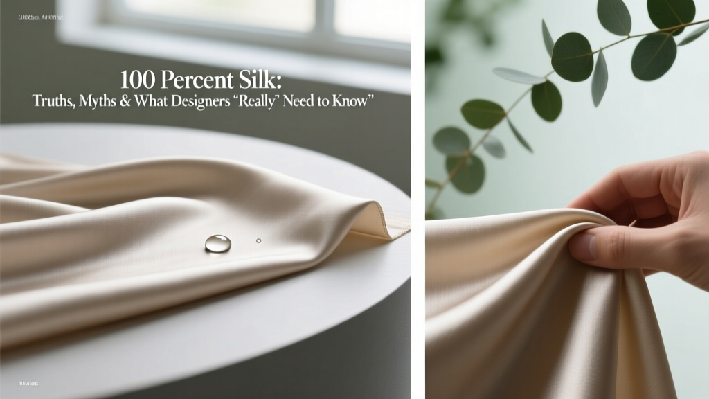 100 Percent Silk: Truths, Myths & What Designers *Really* Need to Know