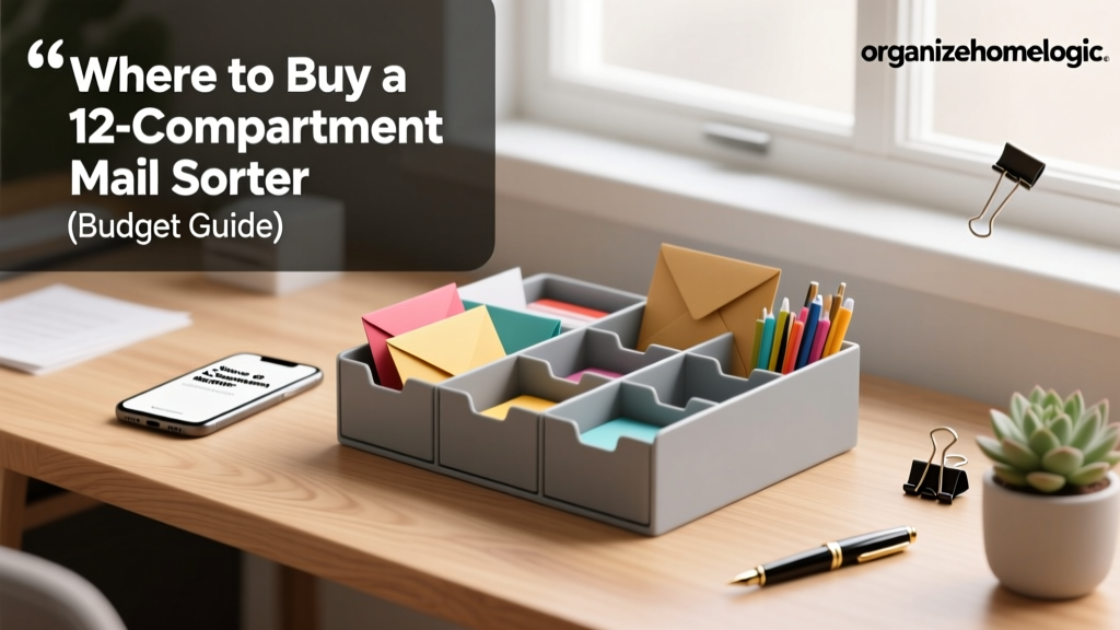 Where to Buy a 12-Compartment Mail Sorter (Budget Guide)