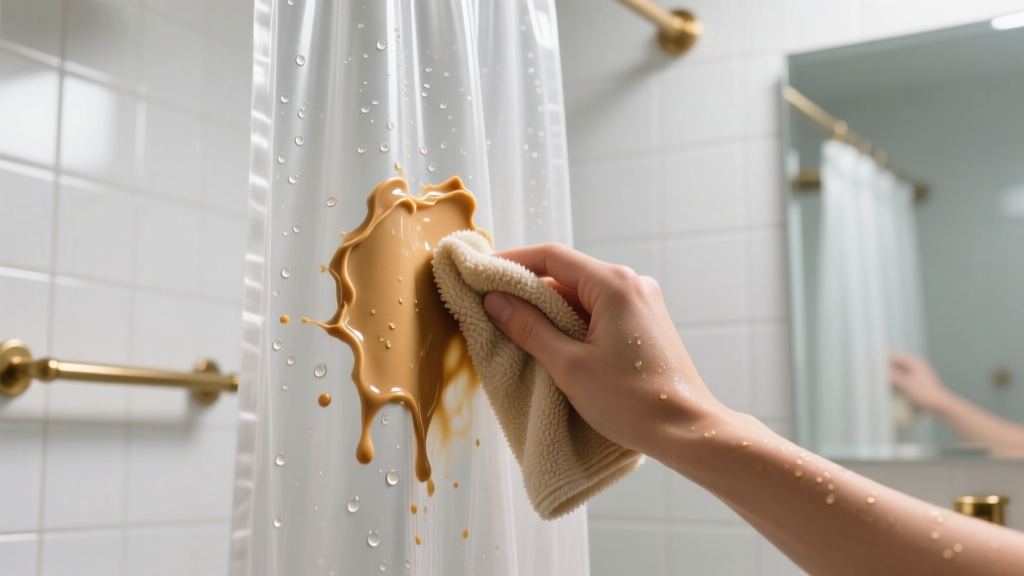 Tested: How to Get Peanut Butter Out of Shower Curtain