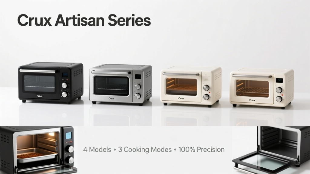 Crux Artisan Series Toaster Oven Features Explained