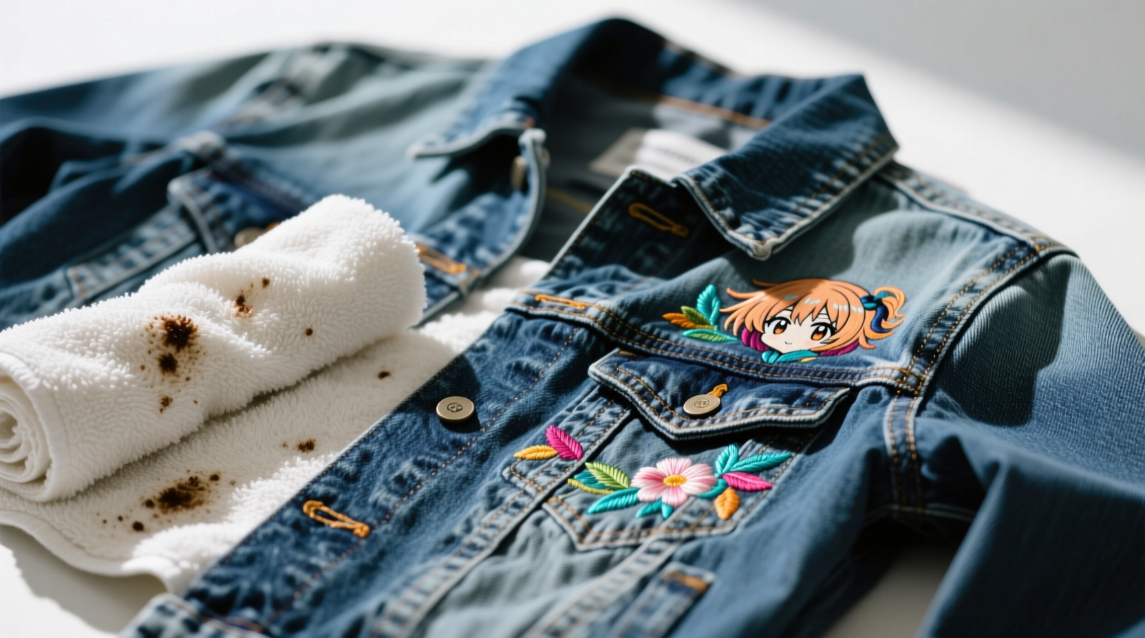 how to wash vintage anime denim safely