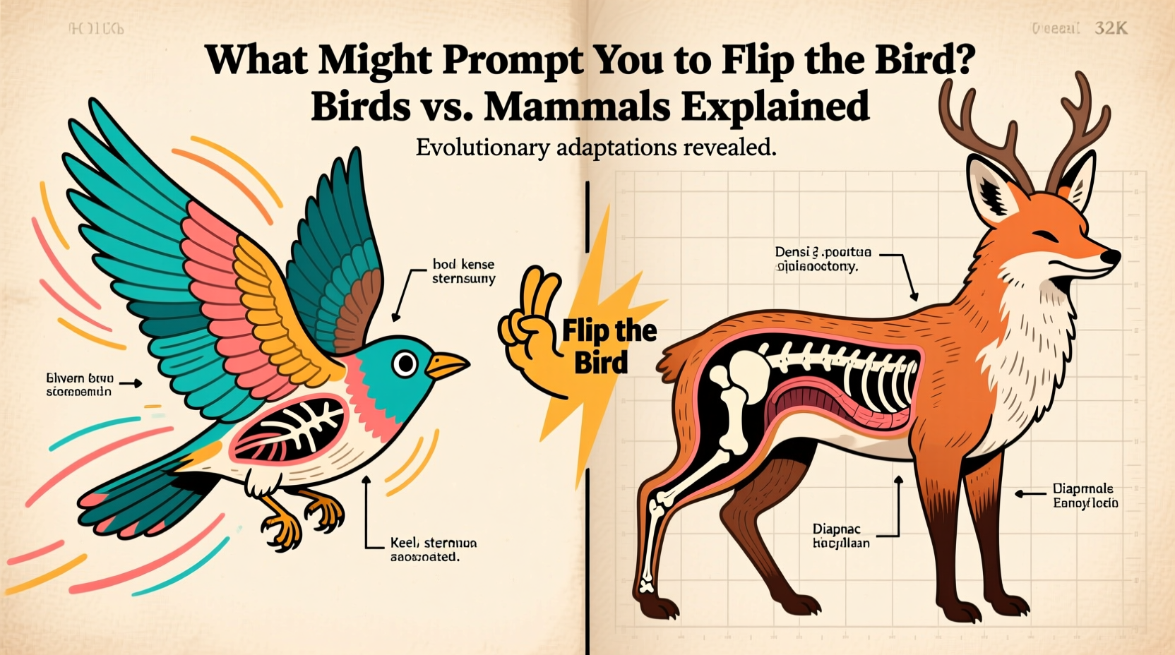 what might prompt you to flip the bird