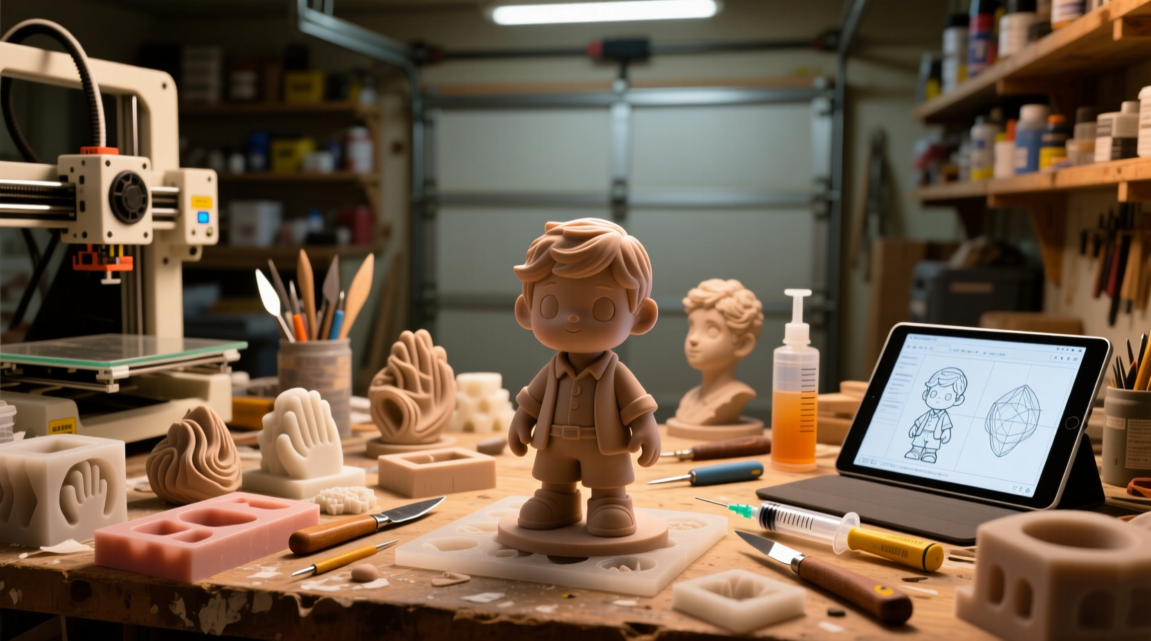 how to make 3d printed stuff without owning a 3d printe
