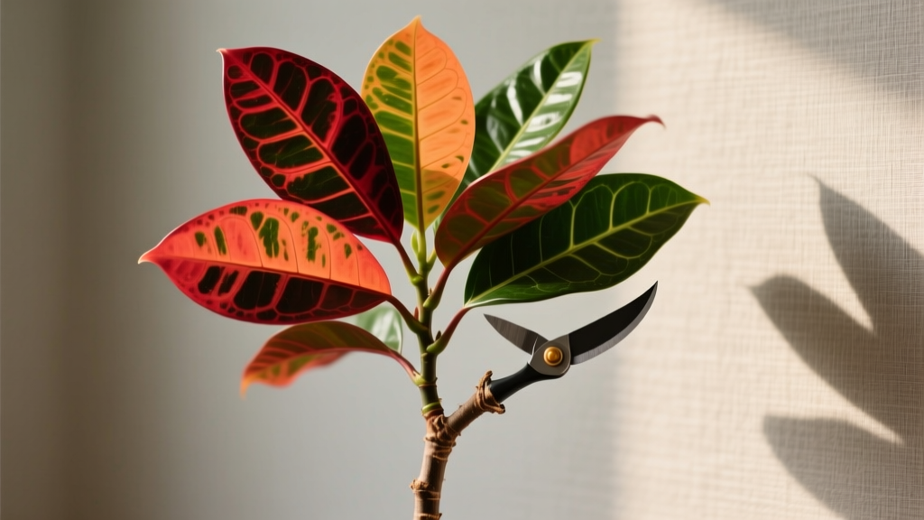 Low-Maintenance Indoor Croton Pruning Guide