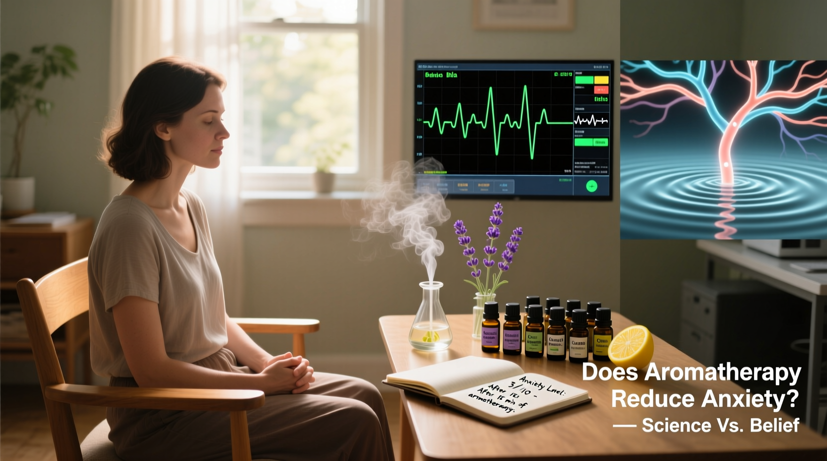 does aromatherapy really reduce anxiety or depend on personal belief