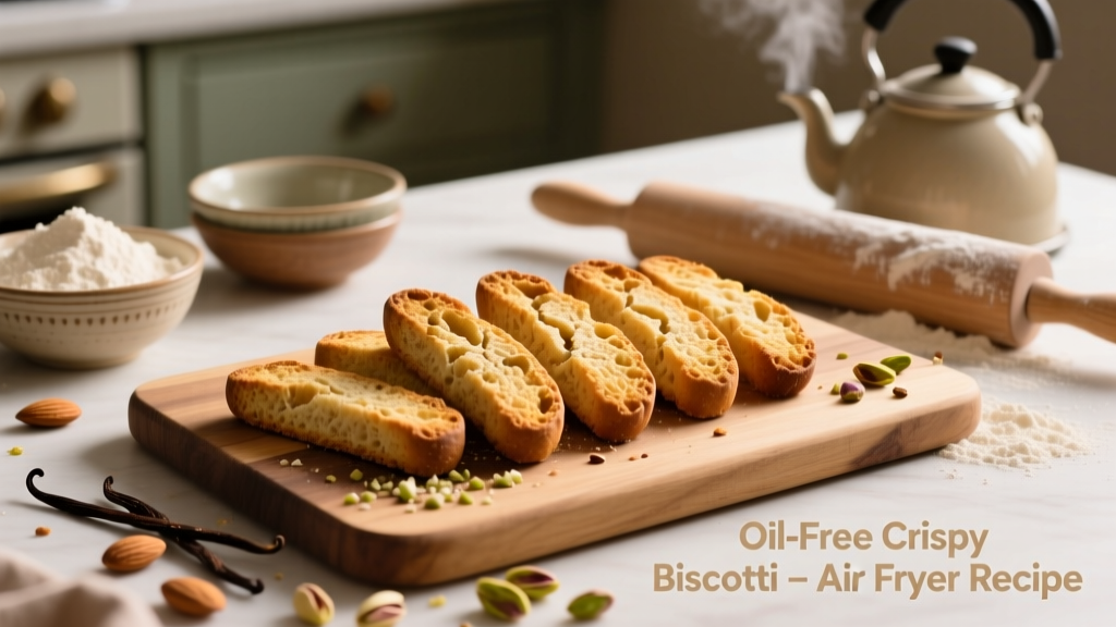 Air Fryer Biscotti: Crispy, Golden & Oil-Free