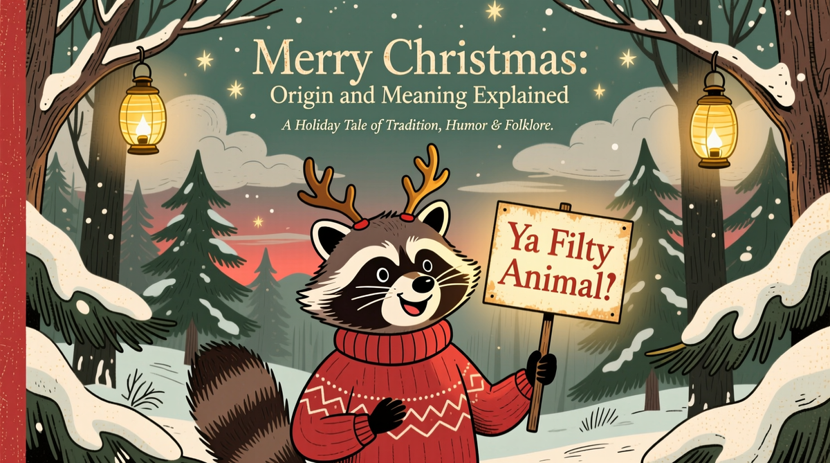 Ya Filthy Animal Merry Christmas: Origin and Meaning Explained