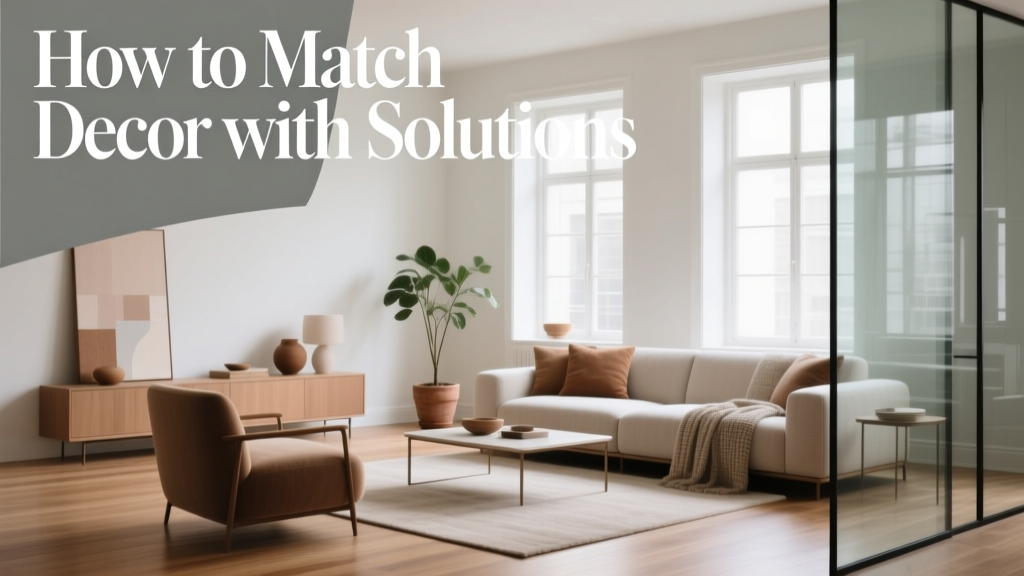 Match Decor With Solutions: Room-by-Room Guide