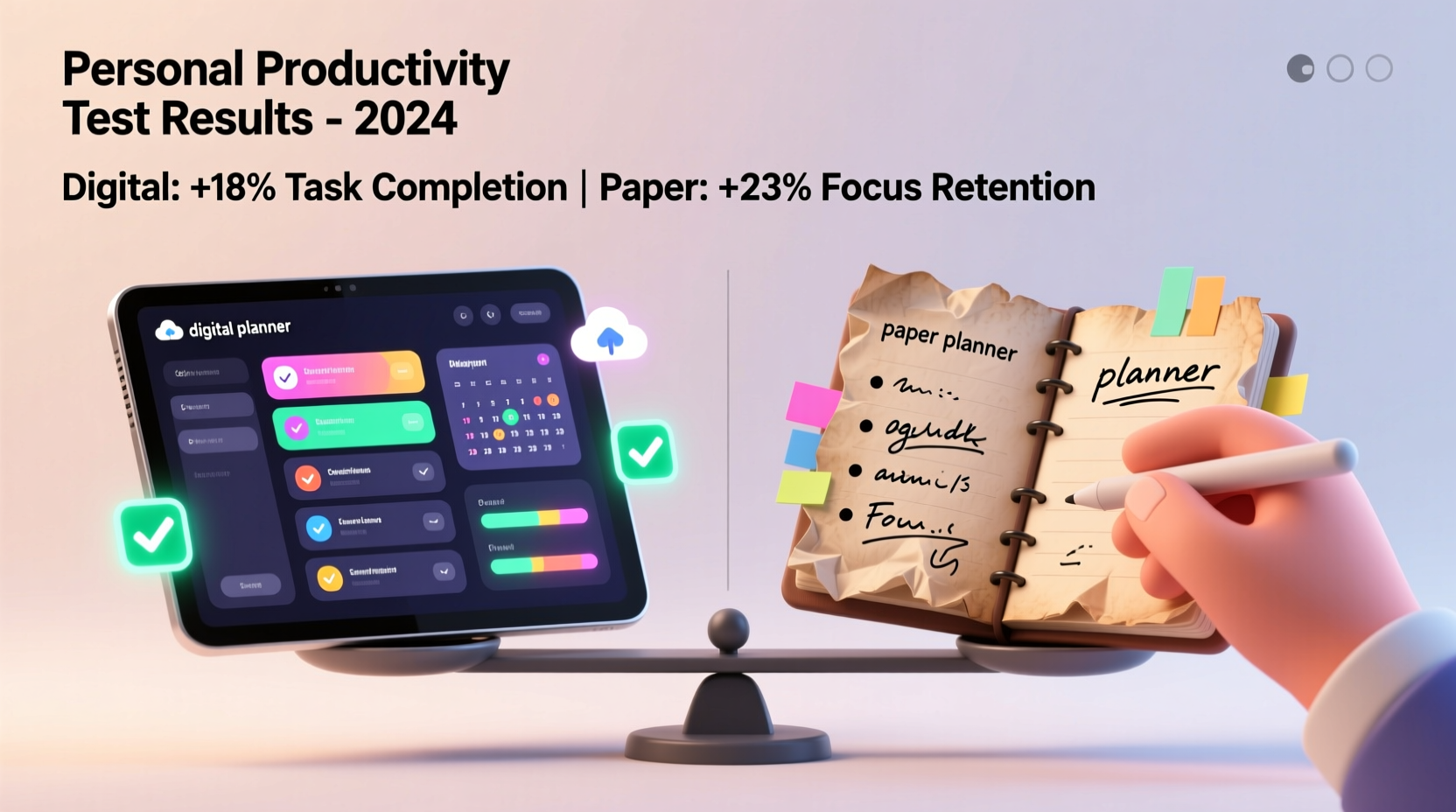 are digital planners better than paper for productivity personal tests