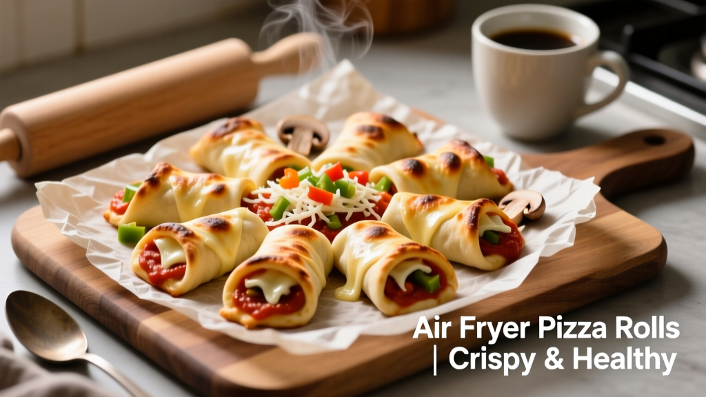 Best Air Fryer Pizza Rolls Recipe (Crispy & Healthier!)