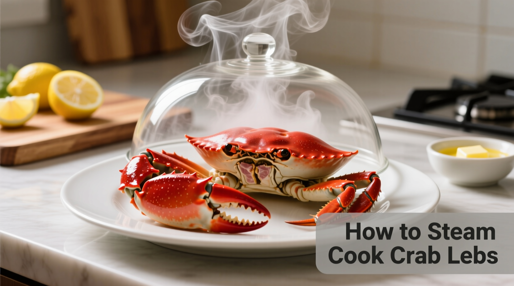 how to steam cooked crab legs