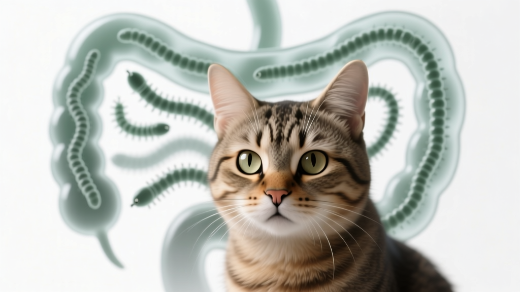 Does worms affect cats behavior? Yes