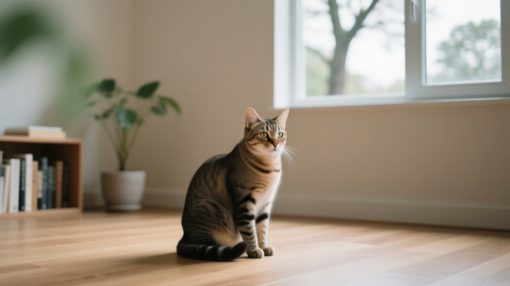 Will a male cat exhibit mating behavior after being...