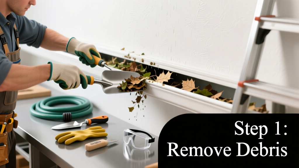 How to Fix a Clogged Gutter: Step-by-Step Repair Guide