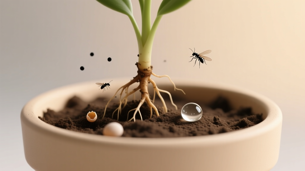 Fast-Growing Indoor Plants: Gnat Treatment in 72 Hours