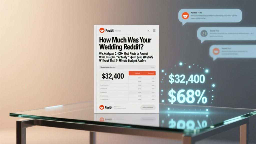 How Much Was Your Wedding Reddit? Real Costs (2026)