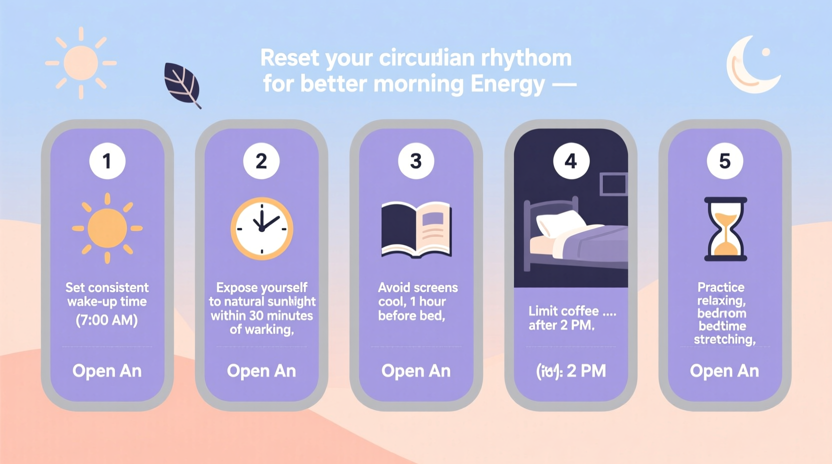 step by step guide to resetting your circadian rhythm for better morning energy