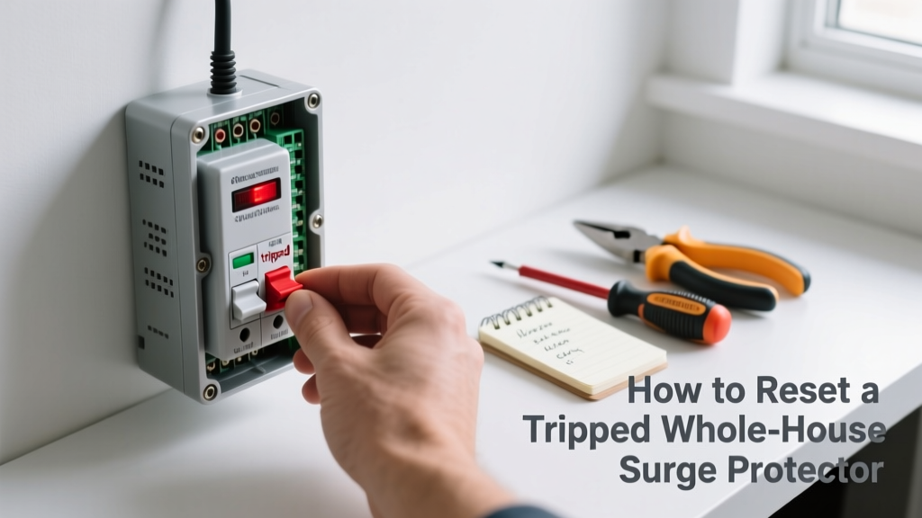 How to Fix a Tripped Whole House Surge Protector