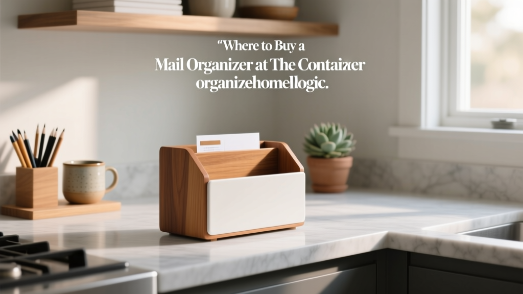 Where to Buy a Mail Organizer at The Container Store